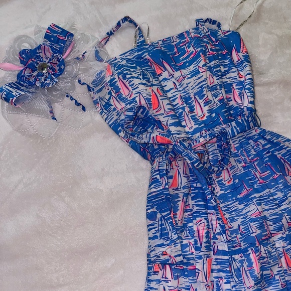 Boatylicous midi dress with matching derby hat fascinator🐎👒🐎👒 - Picture 2 of 7